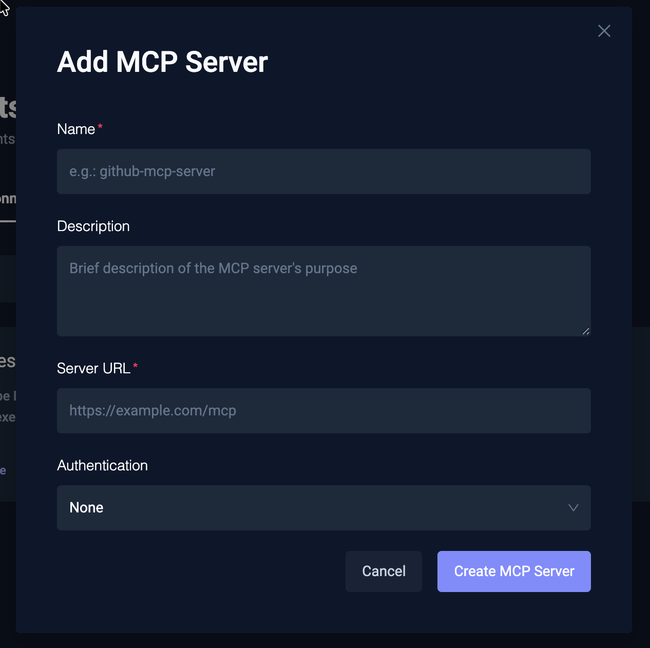 Add MCP Server