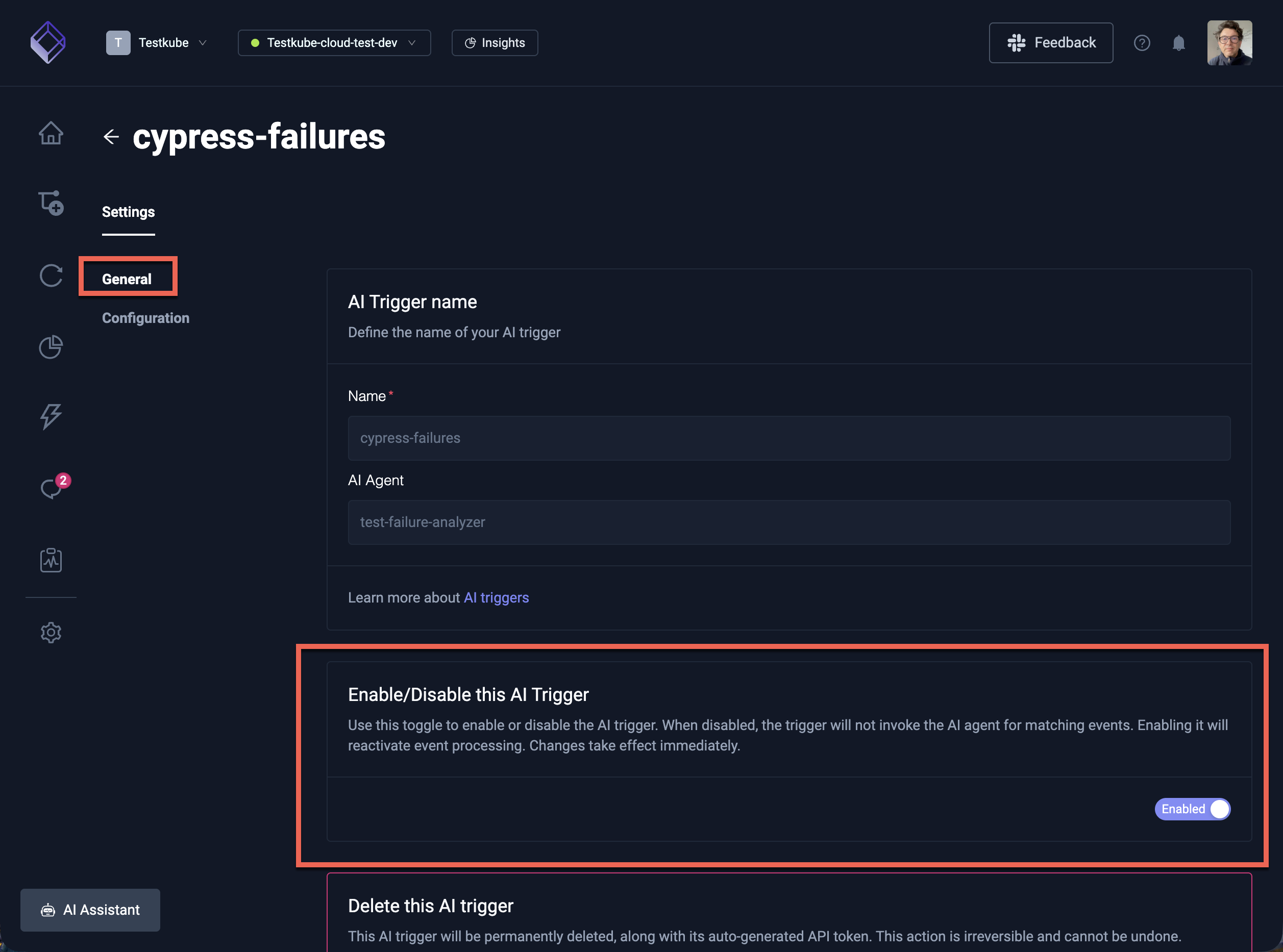 Enabling and Disabling Triggers
