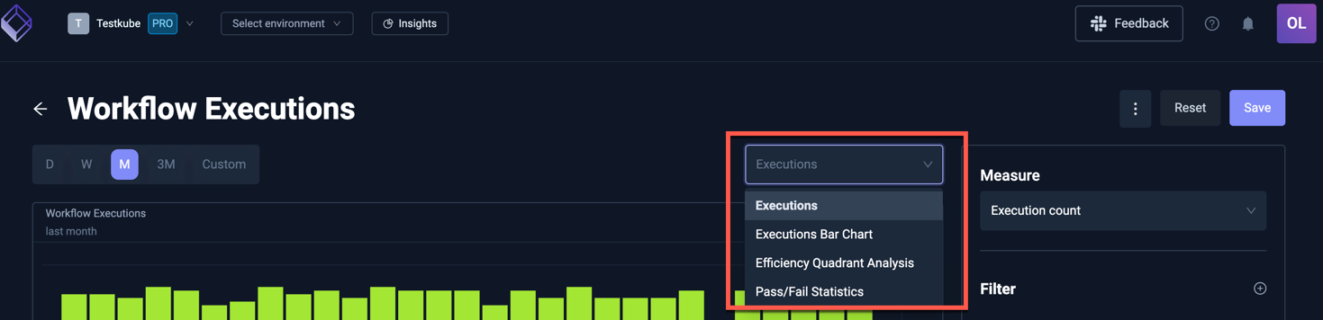 Test Insights Select Analysis